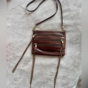 Rebecca Minkoff Brown Leather Crossbody Bag